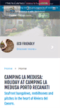 Mobile Screenshot of campinglamedusa.it