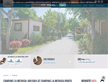 Tablet Screenshot of campinglamedusa.it